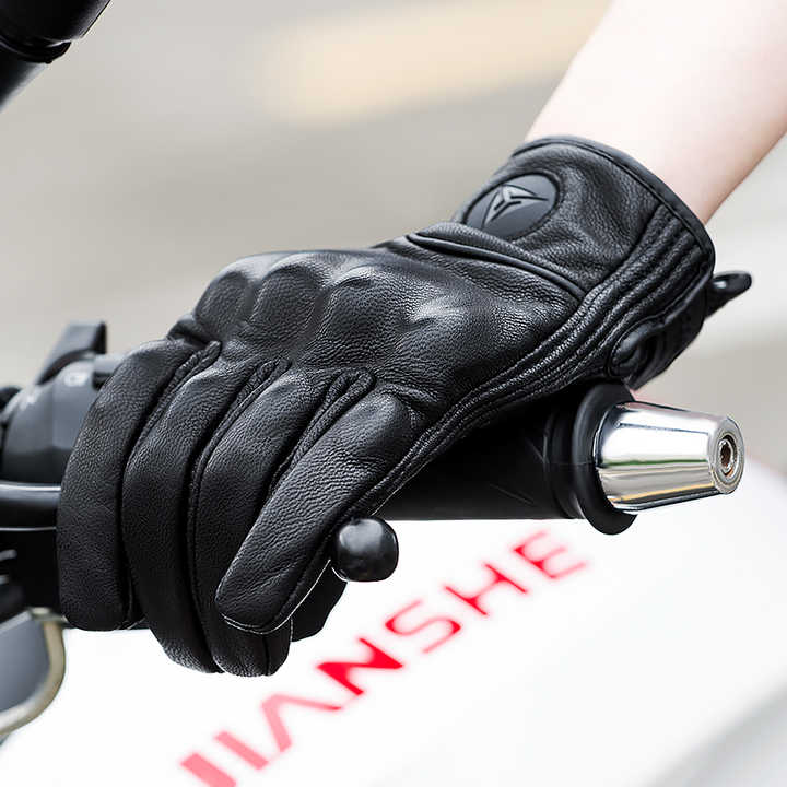 MOTOWOLF Leather Bike Bicycle Off-road Gloves Motorcycle Sports Racing Gloves