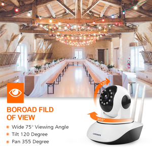 LOOSAFE 2MP Cloud HD night vision security กล้องสองทางเสียงต่ำ wifi กล้อง ip ไร้สายกล้องในร่ม 1080p - Product Image 2