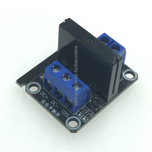 1ウェイ5Vリレー5V低レベルソリッドステートリレーモジュール、ヒューズ付きソリッドステートリレー250V 2A - Product Image 2