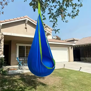 Baichuang 2025 Nhà Máy Mới Giá Trẻ Em Của Nylon Võng Đu Inflatable Bền 150Kg Công Suất Trong Nhà Ngoài Trời Pod Đu - Product Image 6