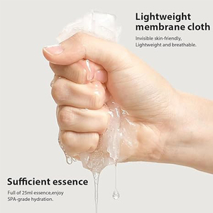 แผ่นมาส์กหน้าคริสตัลวิตามินซีต่อต้านริ้วรอยบนใบหน้าทำจากคริสตัล - Product Image 4