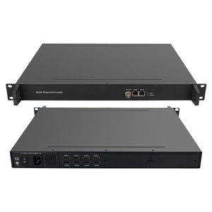 IPTV MPEG-4 AVC/H.264 HD codificatore Video 8/16/24 Multi-canale Streaming IP ASI compatibile Radio TV apparecchiature di trasmissione - Product Image 1