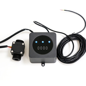 5 V schwarzer Eingang Flüssigkeitsdurchflussdetektion und Überwachung Wasserdrucksensor medizinischer Wasserstand-Durchflusssensor mit LED-Bildschirm - Product Image 6
