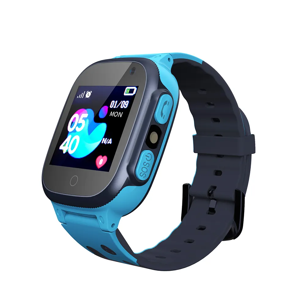 बच्चों के साथ बच्चों के लिए smartwatch फोन घड़ियों एलबीएस ट्रैकर विरोधी खो एसओएस कॉल लड़कों और लड़कियों के जन्मदिन का आवाज चैट