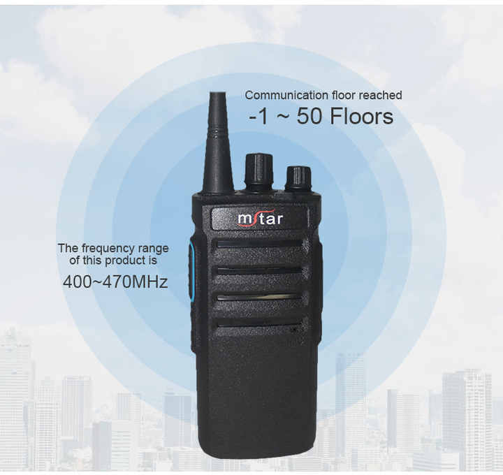 200 Mile Walkie-Talki M-298 5W Long Range Handheld Talkie Walkie