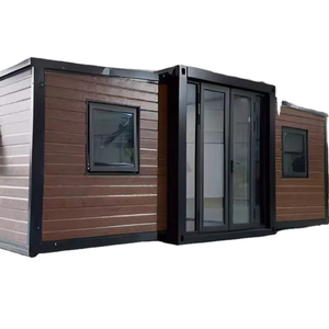 Lusso 20 <span class=keywords><strong>40ft</strong></span> appartamento espandibile in acciaio <span class=keywords><strong>Container</strong></span> casa per Villa applicazione Design pieghevole per il Peru - Product Image 1
