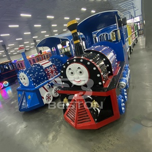 รถไฟสวนสนุกรถไฟไฟฟ้า Trackless โทมัสสำหรับสถานที่ท่องเที่ยว