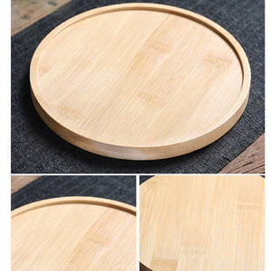 高品质竹杯垫可定制标志茶杯垫美式设计风格方形杯垫批发 - Product Image 5