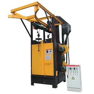 Çift kanca kaynak parçaları yüzey temizleme döküm malzemesi yüksek satış için kumlama makinesi çelik güç tür Motor motoru - Product Image 3