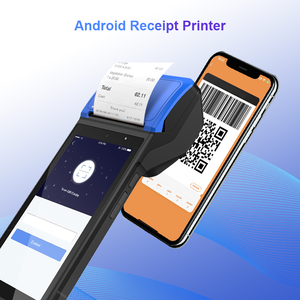 Terminal portátil Android 12 POS Máquina impresora de recibos de pantalla táctil de mano Múltiples idiomas opcionales - Product Image 4