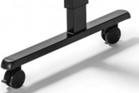 Tavolo per Computer portatile multifunzione per ufficio tavolo per azienda tavolo per Laptop regolabile in altezza con quattro ruote - Product Image 2