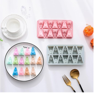 2 Gói 3D Ma Specter Silicone Khuôn Tái Sử Dụng Không Dính Nướng Khuôn Cho Fondant Bánh Ice Cubes Của Nhãn Hiệu Xà Phòng Polymer Bánh Công Cụ - Product Image 2