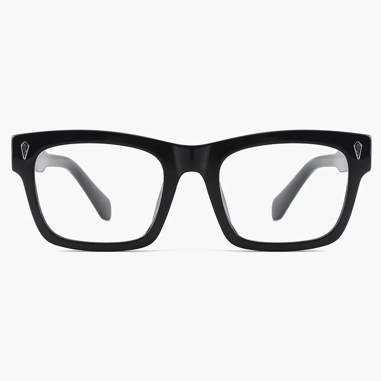 IU-30126 Wholesale high end new design retro acetate eyewear eyeglasses lens frame for men glasses