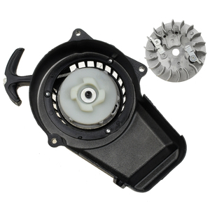 HIAORS Bộ Khởi Động Kéo Xe Đạp Địa Hình Bằng Hợp Kim Có Bánh Đà Cho Động Cơ 2 Thì 47cc 49cc Xe Tay Ga Mini Cho Trẻ Em Bốn Bánh ATV Màu Đen - Product Image 1