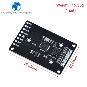Modulo RFID TZT RC522 mini kit S50 13.56 Mhz 6cm con tag SPI scrivi e leggi per arduino uno 2560