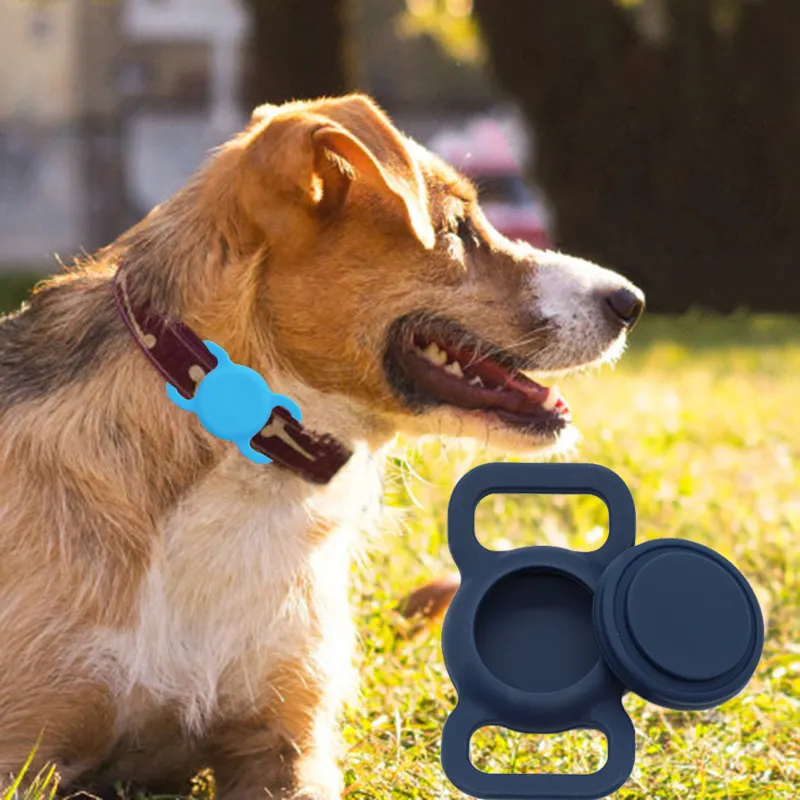 AirTag GPS 방수 커버에 대한 방수 에어 태그 애완 동물 개 칼라 홀더 전신 보호 추적기 슬리브 케이스