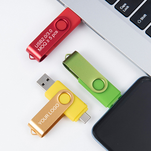 定制4合1 USB存储卡32GB-1GB OTG微型USB闪存驱动器3.0 Type-C大容量电话闪存驱动器3合1 USB闪存驱动器 - Product Image 4