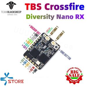 Нано-приемник TBS BlackSheep Crossfire разнообразие 8CH RX CRSF 915/868 МГц PWM контроллер радиосистема дальнего действия RC - Product Image 2