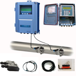 TDS-100F Ultrasonic Flow Meter Wall Mount DN15-DN6000 Plastic Material 4-20 MA <strong>Output</strong> for OTC Application