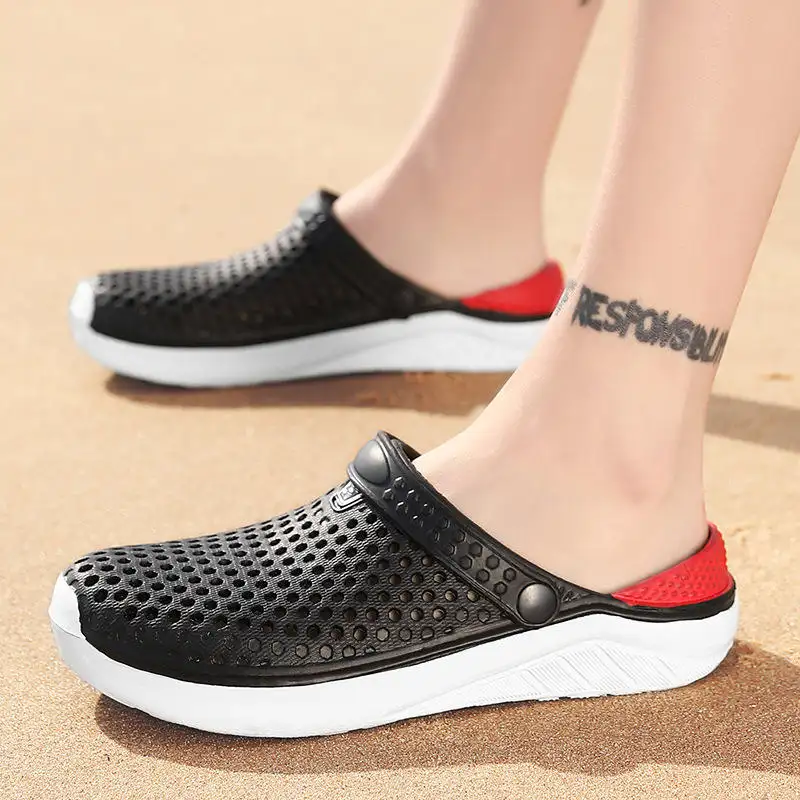 Summer New Design Size 36-45 Unisex Clog Slip-on Lazy Couple Sandals Beach Shoes Medical Clog Shoes