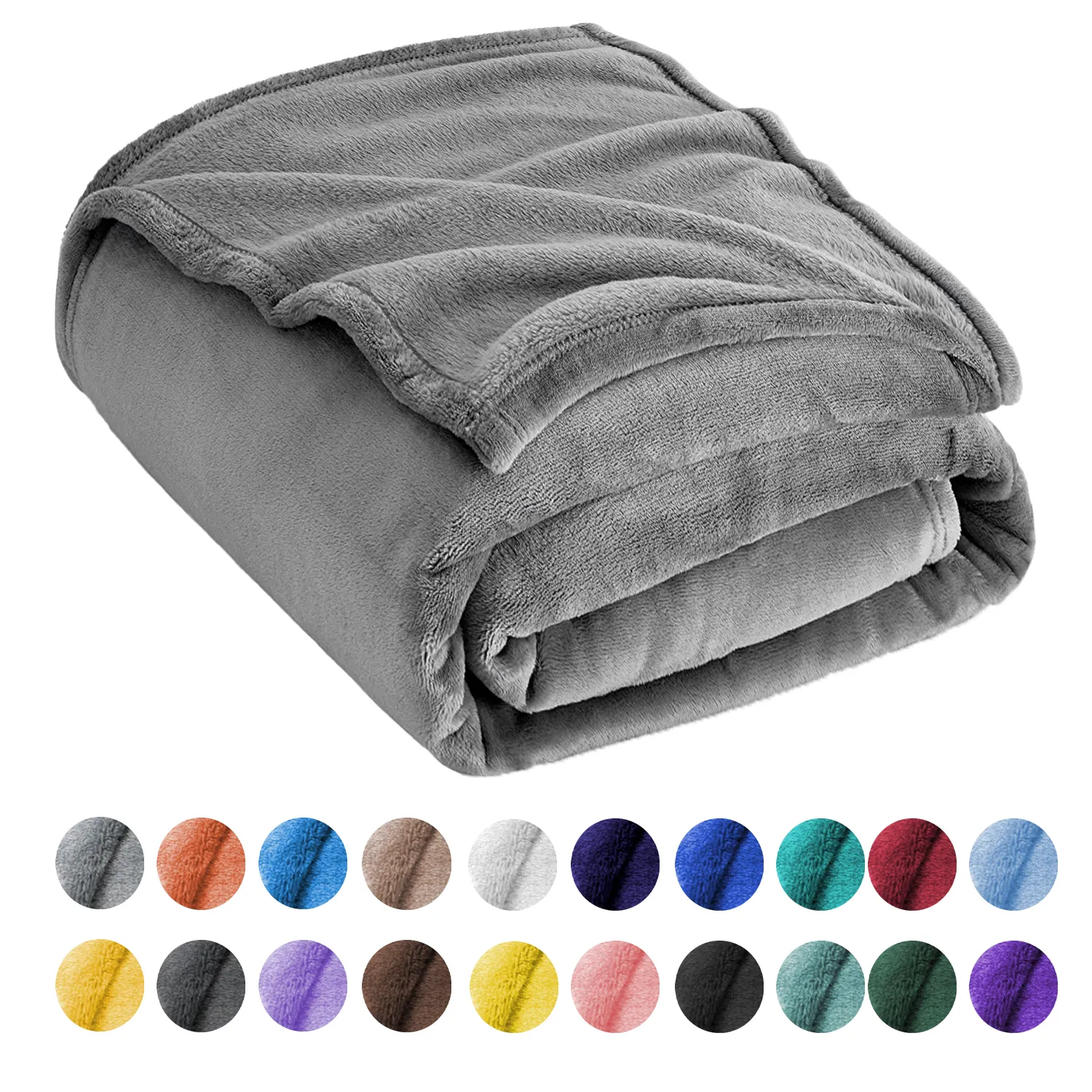 Benutzer definierte Decken Großhandel Wende-Korallen decke Soft Plaid Flanell Fleece Bettlaken Decken Doppelbett