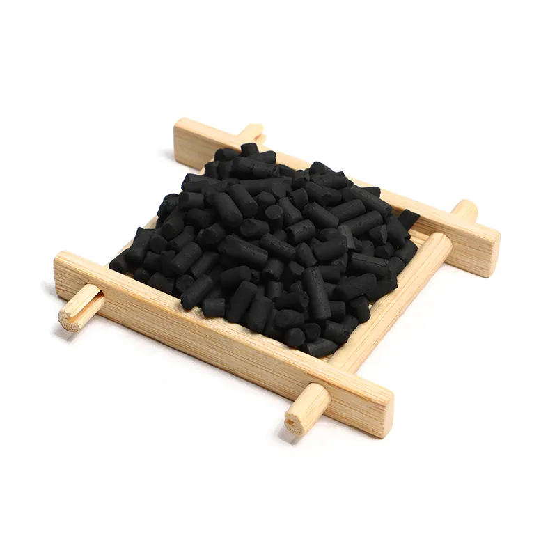 Preço de carvão ativado colunar preto, agente auxiliar químico ativado por pelota de 4 mm à base de carvão para tratamento de ar, venda quente por tonelada