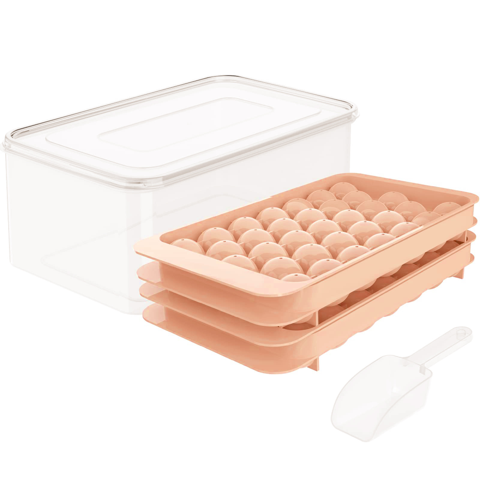 pink ice mold set