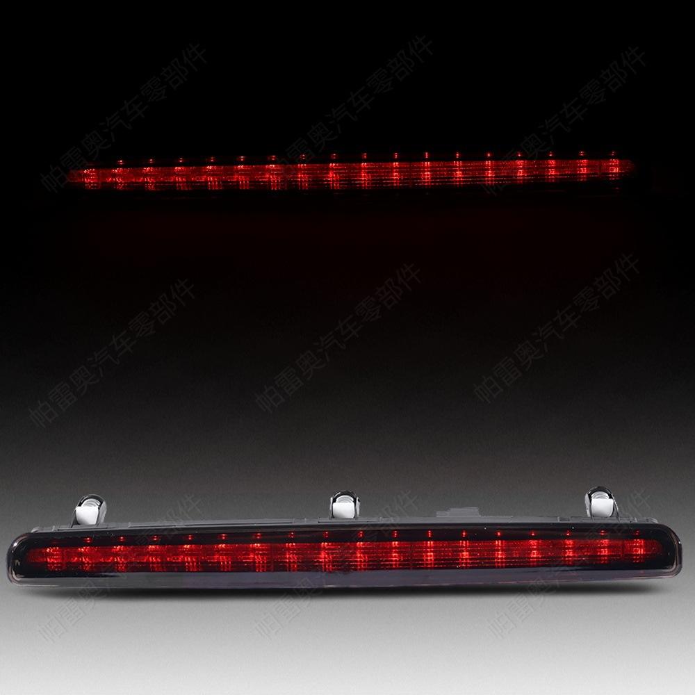 High-mounted brake light blackened