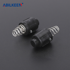 ABILKEEN fabrika fiyat Dia 5.4mm düz yuvarlak düğme yüzey toz geçirmez ABS kabuk açma-kapama el feneri düğmesi anahtarı - Product Image 4