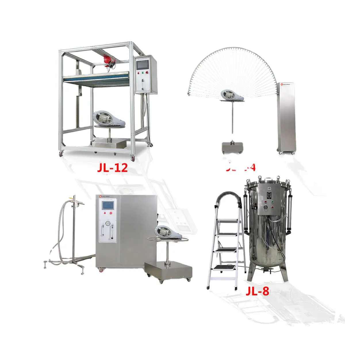 JL-34 test della pioggia e apparecchiature di prova impermeabili apparecchiature di prova ip per eseguire la misurazione IPX3 e IPX4 dei prodotti di illuminazione a LED