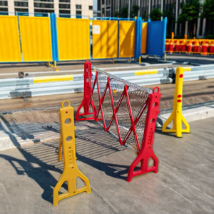 Reliancer mở rộng 98.4inch an toàn chướng ngại vật, có thể thu vào hàng rào an ninh nước đầy Trọng Cơ sở, có thể điều chỉnh chướng ngại vật - Product Image 6