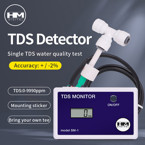 <strong>HM</strong> Digital SM-1 Single Inline TDS Monitor Tee Interface Water Quality Detector 0-9990ppm TDS <strong>Tester</strong> With Probe - Product Image 5