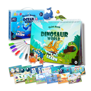 Full <strong>Color</strong> Design Custom Gloss Card <strong>Stock</strong> Preschool Learning Activity Binder <strong>Book</strong> Educational Busy <strong>Book</strong> for Toddlers - Product Image 4