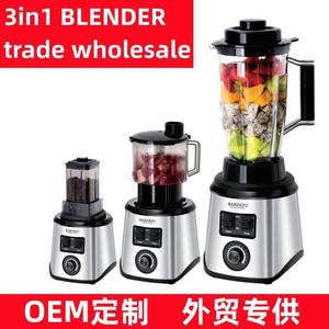 2024 yeni mutfak profesyonel ticari mikser 9500W <span class=keywords><strong>3L</strong></span> paslanmaz çelik ağır Blender 3 in 1 stokta oteller için-gümüş