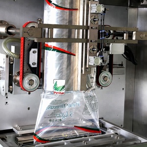 VVFSフルオートマチック垂直PEフィルム包装機5kg 7.5kg <span class=keywords><strong>10kg</strong></span>石炭チャコール包装機