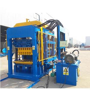 Block <strong>Making</strong> Machine Fully Automatic QT4-15 <strong>Clay</strong> Brick <strong>Making</strong> Machine Line - Product Image 1
