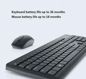 KM3322W Wireless <strong>Keyboard</strong> and <strong>Mouse</strong> for Dell Wireless Mouses Office Pc Laptop Pad Tablet Peripheral USB External <strong>Keyboard</strong> Set - Product Image 3