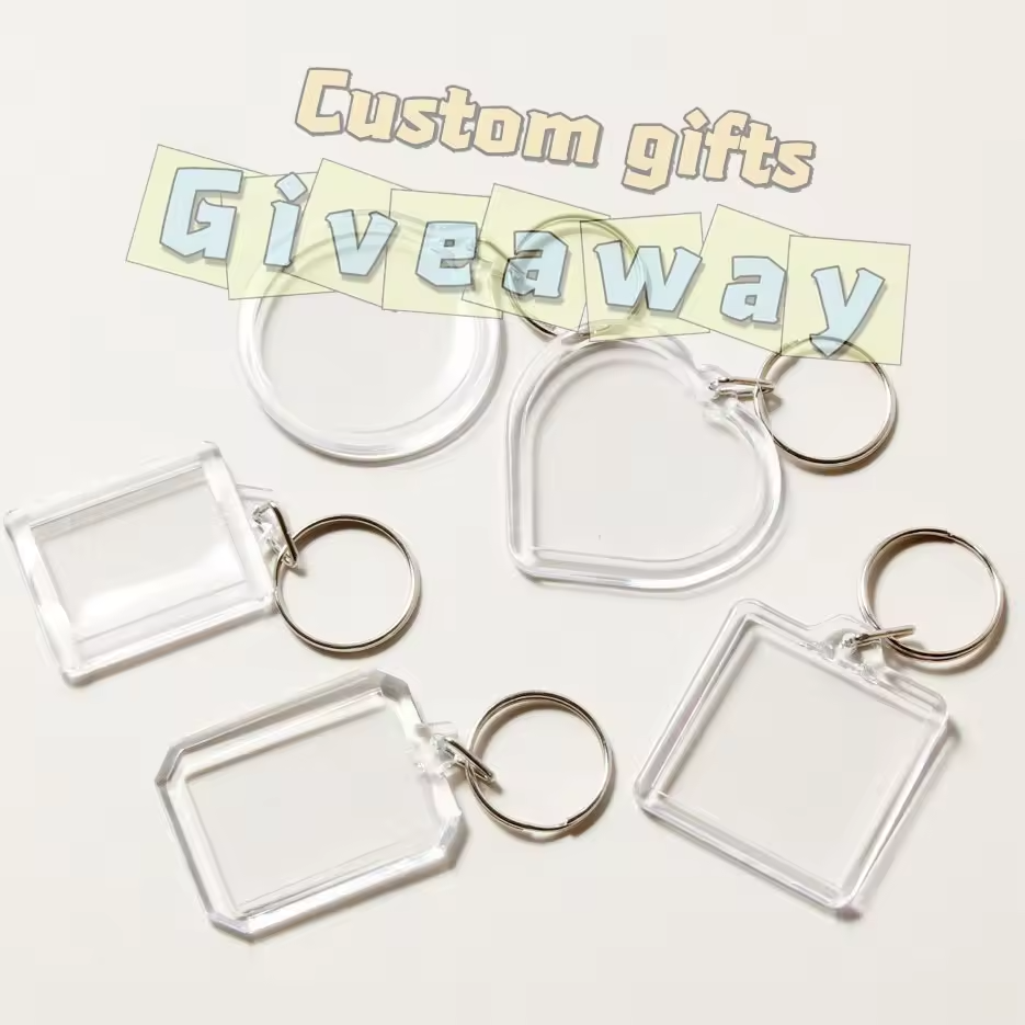 porte-clés transparent