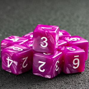 Faccub จัดส่งหมายเลขเกมมุมขวาพลาสติกอะคริลิคสีเหลืองลายมุกลูกเต๋า D6 16มม. ของขวัญส่งเสริมการขาย - Product Image 3