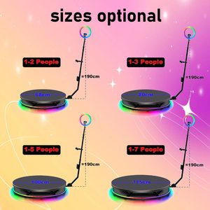 Ở Nước ngoài Tại Chỗ Hàng Hóa 360 Ảnh Tự Sướng Gian Hàng Ảnh Nền Tảng 360 Ảnh Gian Hàng Máy Cho Quay Quay 360 Photobooth 68 80 100 115Cm - Product Image 2