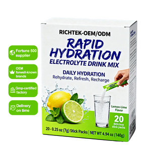 Vegan Eletrólito Bebida Mix Workout Recuperação Pacotes Vitaminas Misturas Energéticas Eletrólito Em Pó Private Label Personalizado Flavored - Product Image 1