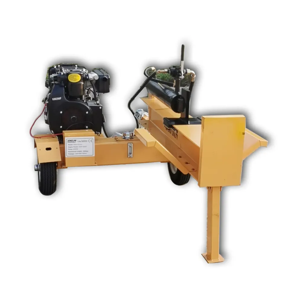 50t Log Splitter with Diesel Engine Horizontal And Vertical automatic log splitter