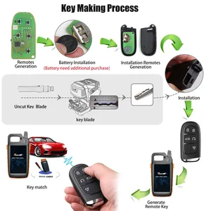 XHORSE XSJP01EN Smart Key serie XM38 per il tipo di Jeep universale intelligente chiave a distanza lavoro con VVDI vvvdi2 chiave programmatore inglese - Product Image 2