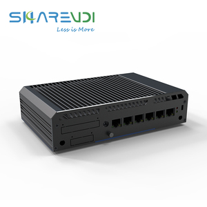 <strong>Network</strong> Firewall 6 Lan AES-NI Single-board <strong>Computer</strong> Mini PC Fanless Linux Server VPN Router for Pfsense - Product Image 4