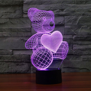 映画パターン3DLEDナイトライト、スパイダーマンUSBリモコンテーブルランプ、子供用寝室ナイトランプ装飾ライト - Product Image 5