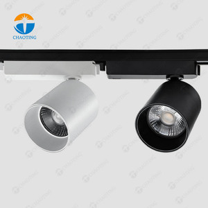 Hi-q Modern aydınlatma Led Spot kapalı dükkan gömme tavan ışıkları parça nokta tedarikçisi Led Cob renk ayarlanabilir ray lambası - Product Image 2
