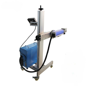 Trasportatore ad alta velocità in fibra CO2 UV Co2 macchina Laser per bottiglia di acqua di plastica linea di produzione alimentare codifica data codice stampante - Product Image 2