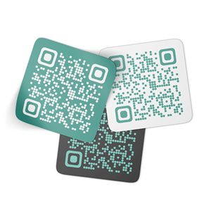 Пользовательский Логотип Печатный цифровой умный водонепроницаемый QR-Код упаковка липкий клей QR-код этикетка наклейка - Product Image 1