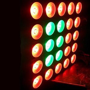 25x30w RGB 3 1 profesyonel led kör dmx led matris ışık dj disko ktv bar parti sahne etkisi işıkları - Product Image 4