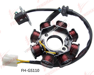 スズキAN125/GS110 // TB50/GN125/AX100/<span class=keywords><strong>GD110</strong></span>/AX-4モーターサイクルマグネトステータコイル用モーターサイクルスペアパーツ